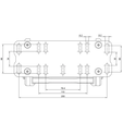 Simucube Wheelbase Mount v2 Bracket, -24 to +20 degrees tilt, Aluminium - Black image number null