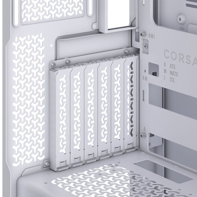 Corsair 3500X RS-R PC Case, Mid-Tower, E-ATX, RGB, Tempered Glass - white image number 15