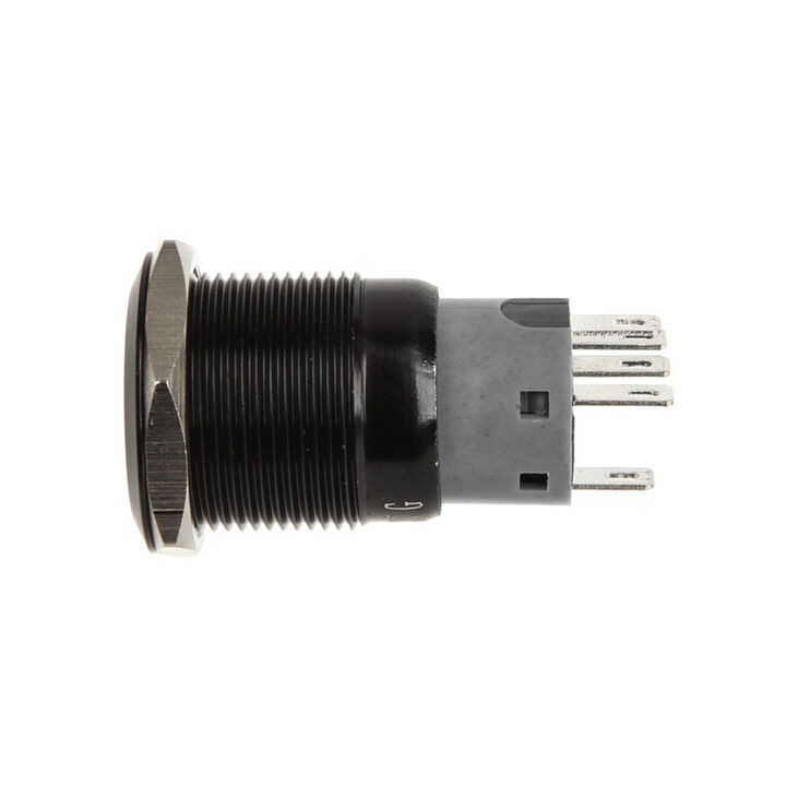 DimasTech Vandalism Button 19mm - Blackline - yellow image number 2