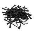 Akasa AK-MX003 Vibrationsd&auml;mpfer f&uuml;r L&uuml;fter, 60er Set - schwarz image number null