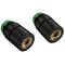 Bitspower Touchaqua Wasserauslass G1/4 Zoll AG - 2er-Pack, schwarz