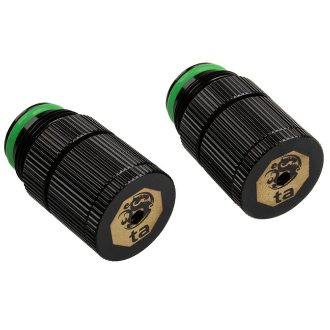 Bitspower Touchaqua Wasserauslass G1/4 Zoll AG - 2er-Pack, schwarz image number 0