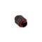 Bitspower Adapter gerade G1/4 Zoll AG auf G1/4 Zoll AG - drehbar, carbon schwarz