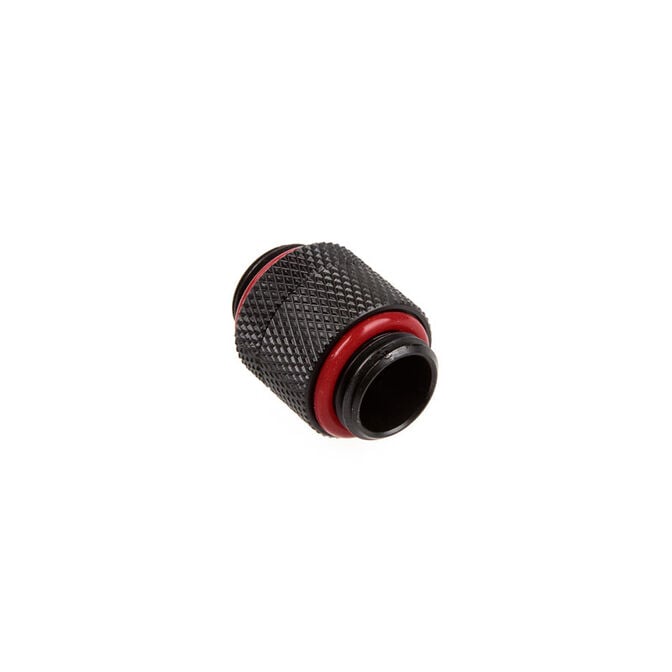 Bitspower Adapter gerade G1/4 Zoll AG auf G1/4 Zoll AG - drehbar, carbon schwarz image number 0