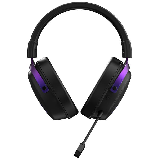ATK Neptune N9 Ultra Gaming-Headset, kabellos, 7.1 - schwarz/purpur image number 2