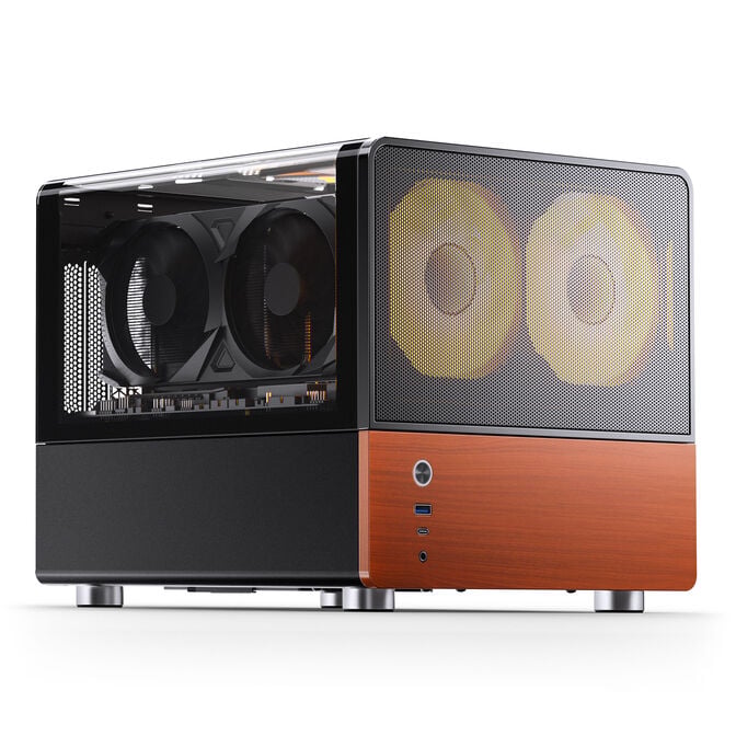 Jonsbo V12 PC-Geh&auml;use, Mini-Tower, Micro-ATX - schwarz image number 6
