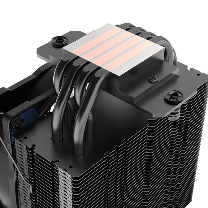 Akasa Alucia H4 Plus High Performance CPU Cooler - 120 mm, black image number 3