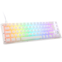 Ducky One 3 Aura White SF Gaming Keyboard, RGB LED - MX-Blue