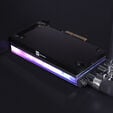 Alphacool Core M.2 NVMe PCIe 5.0 Liquid Cooler, ARGB - black image number null