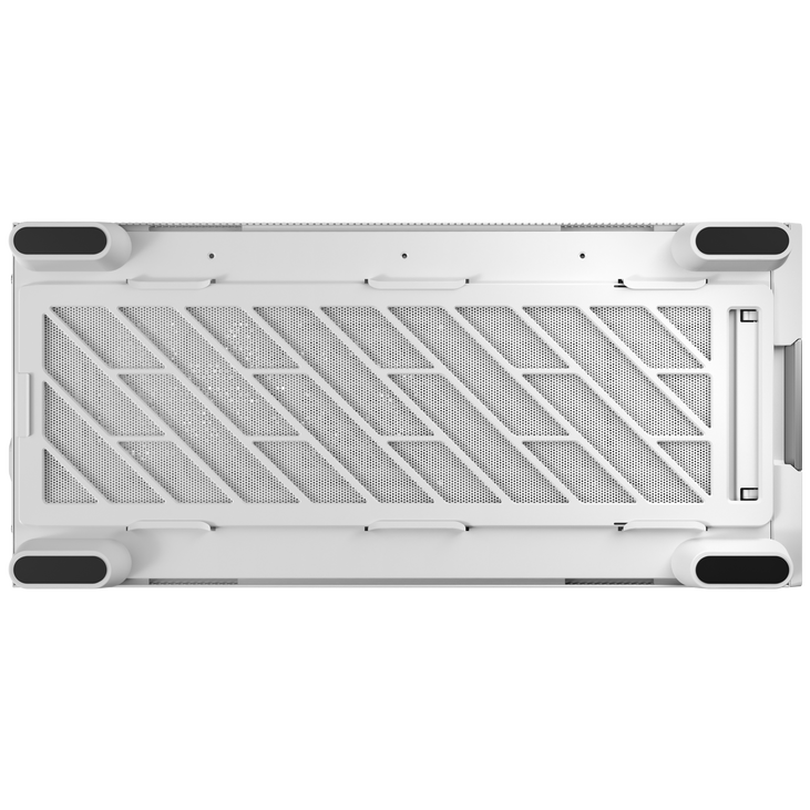 Antec Flux Pro PC Case, full tower, E-ATX, tempered glass – white image number 14