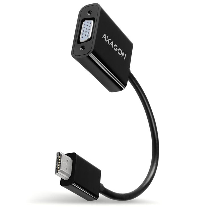 AXAGON RVH-VGN, HDMI auf VGA Reduction / Adapter, WUXGA - schwarz image number 0
