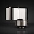 EK Water Blocks EK-Quantum Torque G1/4 inch double extension offset MF 21 - nickel image number null