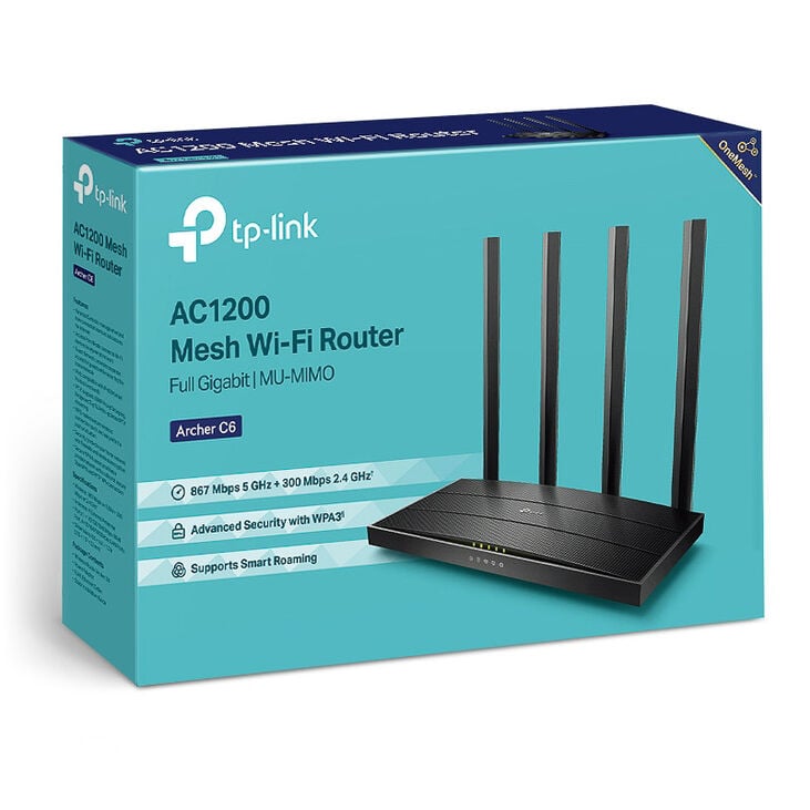 TP-Link Archer C6 WLAN-Router image number 3