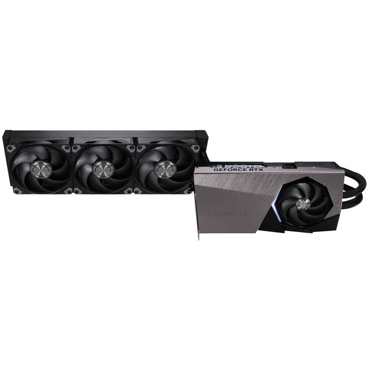 MSI GeForce RTX 5090 32G Suprim Liquid SOC, 32768 MB GDDR7 image number 5