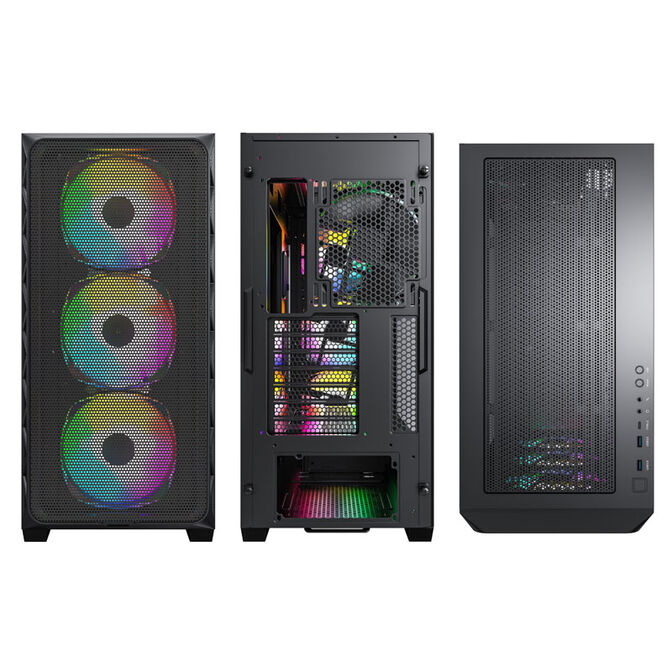 Montech AIR 903 MAX Midi-Tower, Tempered Glass - Schwarz image number 1