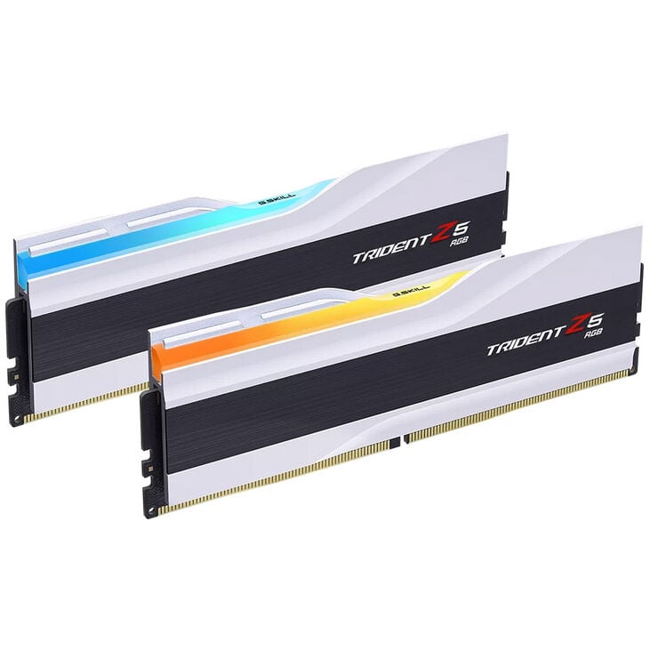 G.Skill Trident Z5 RGB, DDR5-6400, CL32, Intel XMP 3.0 - 96 GB Dual Kit, white image number 0