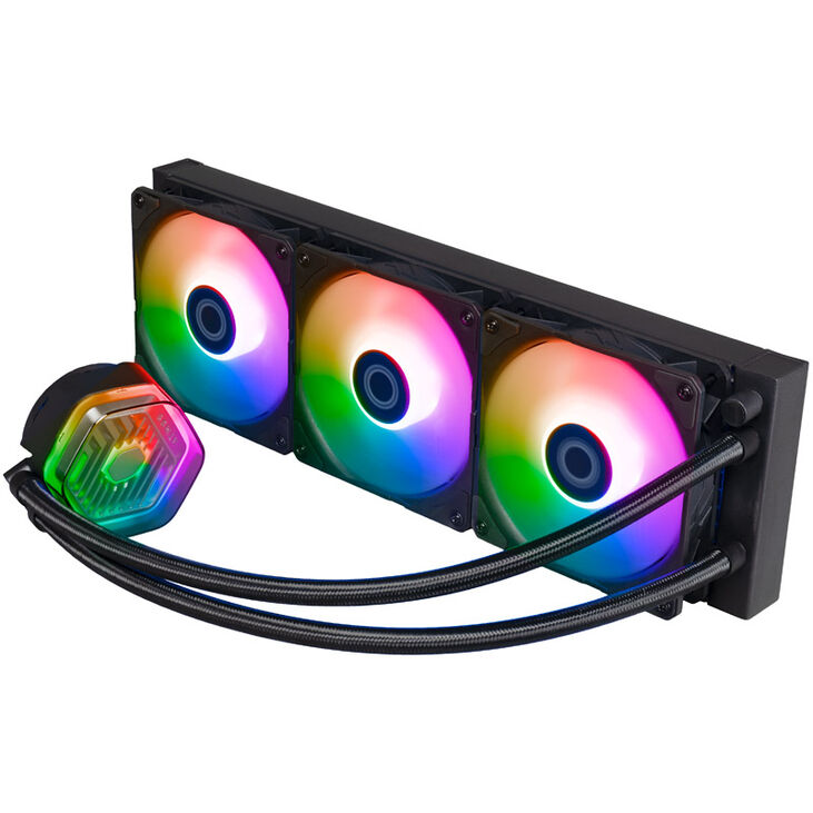 Cooler Master MasterLiquid 360 Atmos ARGB AiO Wasserkühlung - 360 mm image number 5