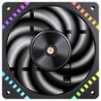 Jonsbo HF2-120 L&uuml;fter, PWM, ARGB - 120mm, schwarz image number null