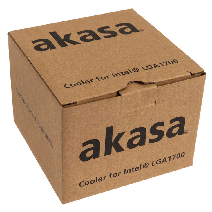 Akasa AK-CC6603EP01 Low Profile CPU Cooler - Socket LGA 1700, 59.2mm high image number 4