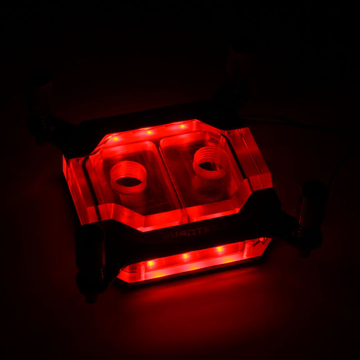 PHANTEKS C350i CPU-Wasserkühler, RGB, Acryl - chrome image number 3