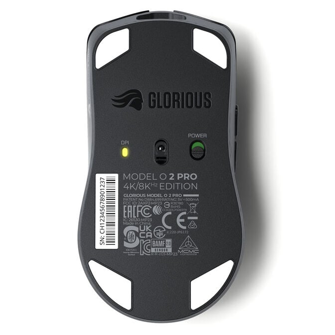 Glorious Model O 2 PRO Wireless, 4K/8K Polling - black image number 6
