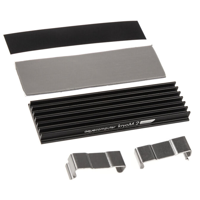 aqua computer kryoM.2 micro Passivk&uuml;hler f&uuml;r M.2 2280 SSD image number 1