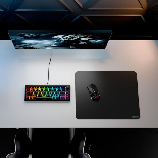 Glorious Gaming Mouse Pad 2 XL, edge-less, rubberised - 460 x 355mm, black image number 6