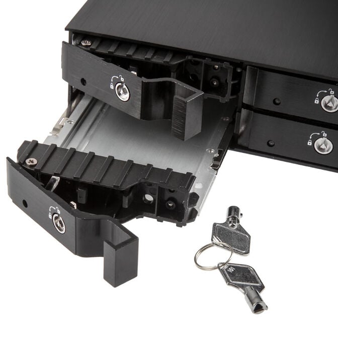 SilverStone SST-FS204B 5.25-inch hot-swap for 4x 2.5-inch HDD/SSD image number 3