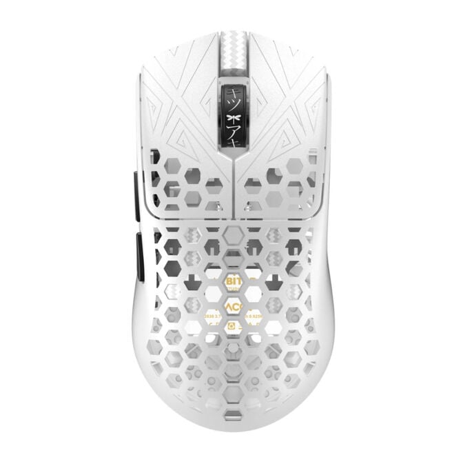 TENKO AKITSU MEDIUM Wireless Gaming-Maus, 40 g, PixArt 3950, 8K Polling - wei&szlig; image number 1