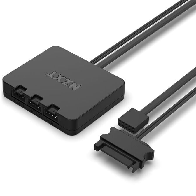 NZXT F120 RGB DUO, PWM, 120mm, 3er Pack - schwarz image number 4
