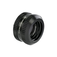 Barrow Hardtube Fitting 16mm, G1/4 inch connection - black