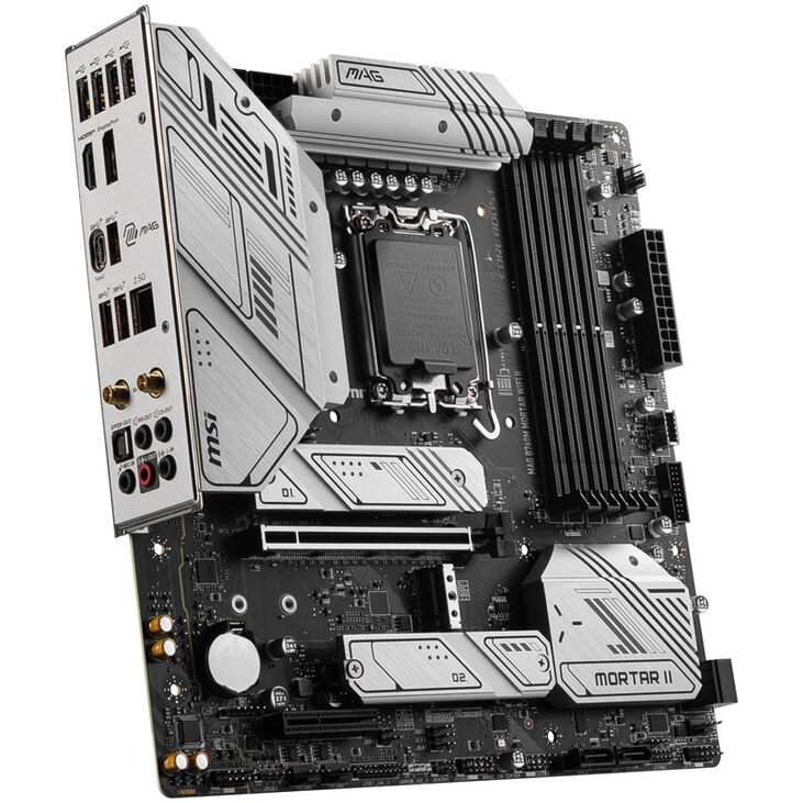 MSI MAG B760M Mortar WiFi II, Socket LGA 1700, Intel B760M, Micro-ATX - DDR5 image number 1