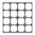 Watercool MO-RA IV 600 fan frame for 140mm fans - black image number null