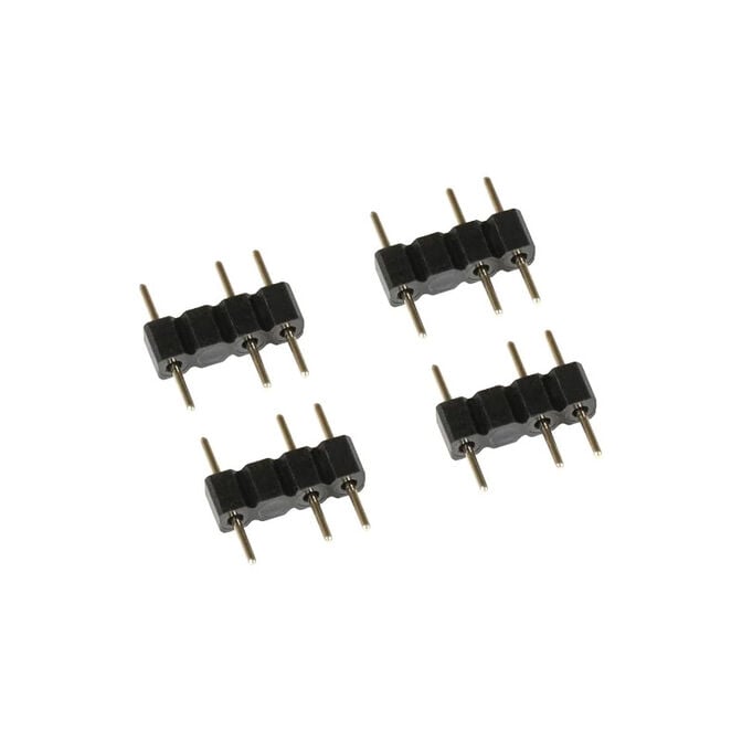Alphacool Y-Splitter aRGB 3-pin to 3x 3-pin 60cm - black image number 2