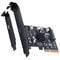 Graugear G-PCI-C-20G USB-C Expansion Card, USB 3.2, PCIe Gen4, 20 Gbit/s - black