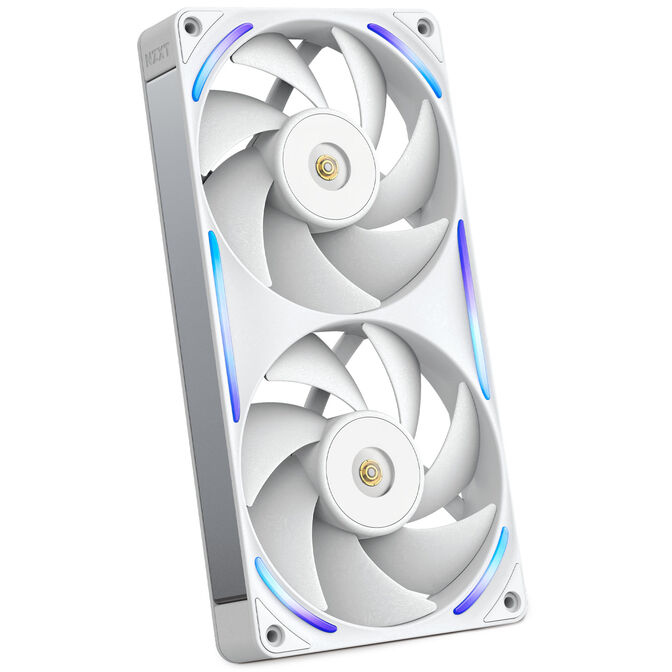 NZXT F240X RGB Case Fan, LCP Rotor, Hybrid Bearing, aRGB - white, 240mm image number 0