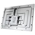 Alphacool Core GeForce RTX 5080 Solid + AMP Waterblock, Backplate - Acrylic, Black image number null