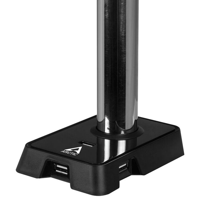 Arctic Monitorhalterung Z1 (Gen 3) mit USB 2.0 Hub - schwarz matt image number 3