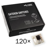 Glorious Gateron Black Switches (120 St&uuml;ck)