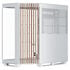 APNX V1 PC-Gehäuse, Midi-Tower, ATX, Tempered Glass - Holz, weiß image number null