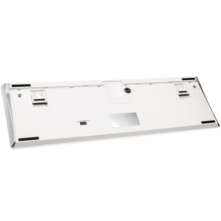 Ducky One 3 Classic Pure White Gaming Keyboard, RGB LED - MX-Silent-Red (US) image number 3