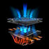 ALUCIA H6LS M2 CPU cooler - 120 mm, black / blue image number null