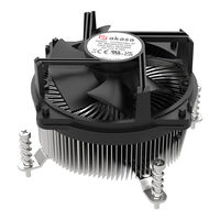 Akasa AK-CC6620BP01 Low Profile CPU K&uuml;hler, Intel Sockel 1700 und 1851 - 90mm