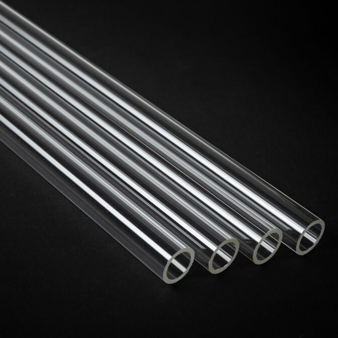 Alphacool Eisrohr 13/10mm Hard-Tube Acryl (PMMA) - klar, 80cm ( 4er-Set) image number 1