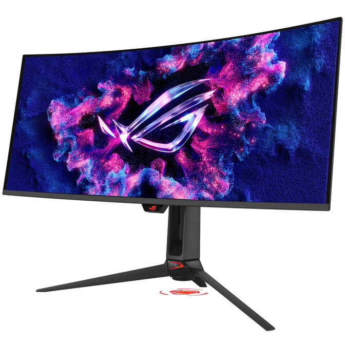 ASUS ROG Swift OLED PG34WCDN 34 Zoll UWQHD Curved Gaming-Monitor, 360Hz, OLED, FreeSync Premium Pro, G-SYNC Compatible image number 2