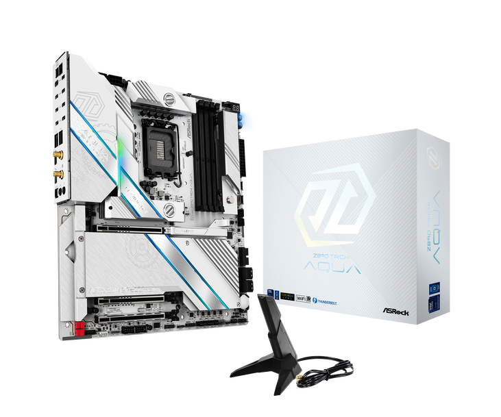 ASRock Z890 Taichi AQUA motherboard, socket LGA 1851, Intel Z890, E-ATX, DDR5 image number 0