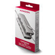 AXAGON HMC-8HLSA USB-C 3.2 Gen 1 hub, 3x USB-A + 4K/30Hz HDMI + SD/microSD, GLAN, Audio, PD 100W, 20cm USB-C cable image number null