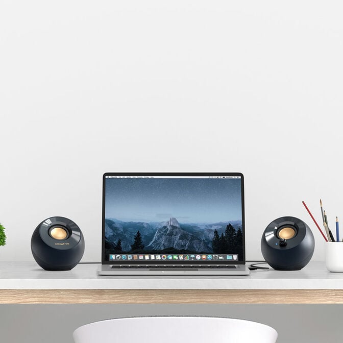 Creative Pebble V2 - 2.0 Speaker - Black image number 7