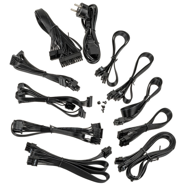 Kolink Regulator 80 PLUS Gold PSU, ATX 3.0, PCIe 5.0, modular - 1200 Watts image number 6