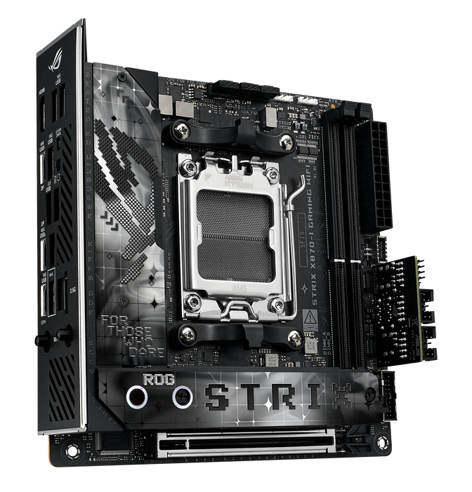 ASUS ROG Strix X870-I Gaming WiFi Mainboard, AMD X870, Sockel AM5, DDR5 image number 1